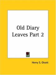 Cover of: Old Diary Leaves, Part 2