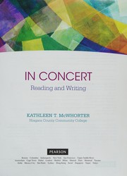 Cover of: In Concert: Reading and Writing, Books a la Carte Plus NEW MySkillsLab with eText -- Access Card Package