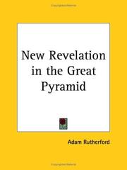 Cover of: New Revelation in the Great Pyramid