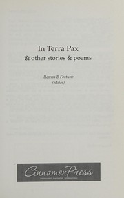 Cover of: In terra pax & other stories & poems