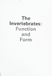 Cover of: Invertebrates: Form and Function, Second Edition (Laboratory Guide)
