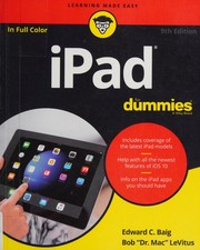 iPad for dummies by Edward C. Baig