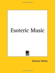 Cover of: Esoteric Music