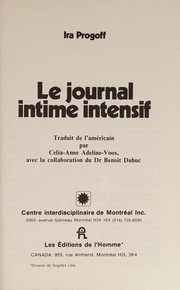 Cover of: Journal Intime Intesif