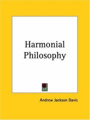 Cover of: Harmonial Philosophy