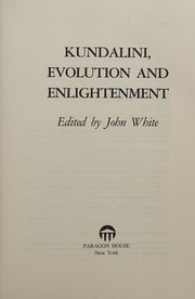 Cover of: Kundalini, evolution, and enlightenment