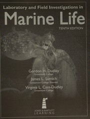 Cover of: Laboratory and Field Investigations in Marine Life by Gordon Dudley, James L. Sumich, Virginia Dudley