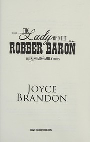 Cover of: Lady and the Robber Baron: The Kincaid Family Series - Book Two