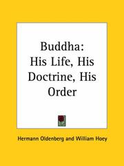 Cover of: Buddha by Hermann Oldenberg
