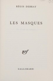 Cover of: Les masques