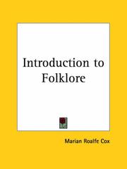 Cover of: Introduction to Folklore