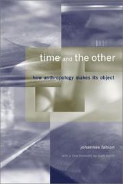 Cover of: Time and the Other