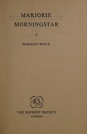Cover of: Marjorie Morningstar