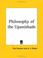 Cover of: Philosophy of the Upanishads