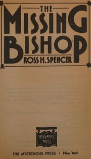 Cover of: Missing Bishop