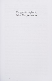 Cover of: Miss Marjoribanks