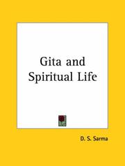 Cover of: Gita and Spiritual Life