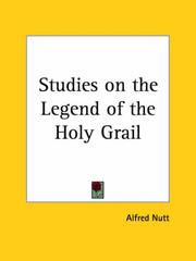 Cover of: Studies on the Legend of the Holy Grail