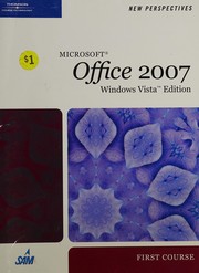 Cover of: New perspectives on Microsoft Office 2007: first course