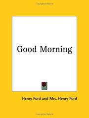 Cover of: Good Morning