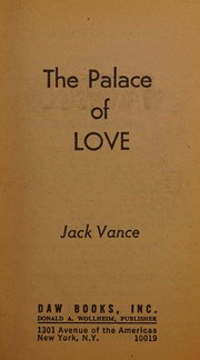 The Palace of Love by Jack Vance