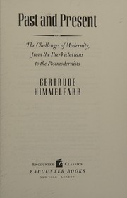 Past and Present by Gertrude Himmelfarb