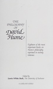Cover of: The philosophy of David Hume