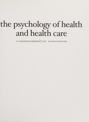 Cover of: Psychology of Health and Health Care