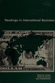 Cover of: Readings in international business