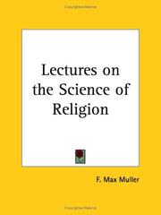 Cover of: Lectures on the Science of Religion