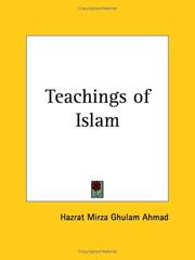 Cover of: Teachings of Islam