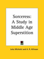 Cover of: Sorceress: A Study in Middle Age Superstition