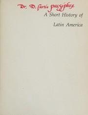 Cover of: A short history of Latin America