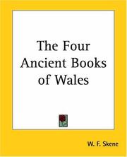 Cover of: The Four Ancient Books Of Wales