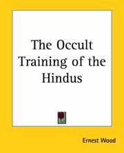 Cover of: The Occult Training Of The Hindus