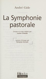 Cover of: Symphonie Pastorale (Folio Plus Classique) (French Edition) by André Gide