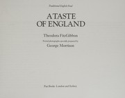 Cover of: A Taste of England