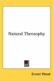 Cover of: Natural Theosophy