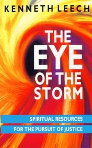 The eye of the storm : spiritual resources for the pursuit of justice