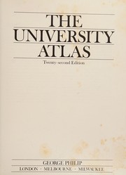 Cover of: The university atlas