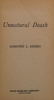 Cover of: Unnatural Death by Dorothy L. Sayers