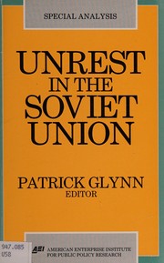 Cover of: Unrest in the Soviet Union
