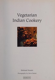 Cover of: Vegetarian Indian cookery