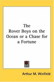 Cover of: The Rover Boys on the Ocean or a Chase for a Fortune