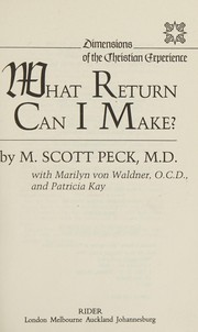 Cover of: What return can I make?