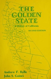 Cover of: The Golden State: a history of California
