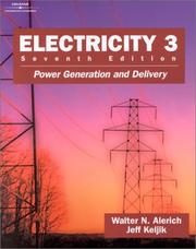 Cover of: Electricity 3 by Walter N. Alerich, Jeff Keljik