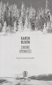 Cover of: Zimowe opowieści (Winter's Tales, Polish Text)