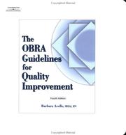 Cover of: The OBRA Guidelines For Quality Improvement