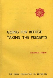 Cover of: Going For Refuge, Taking the Precepts